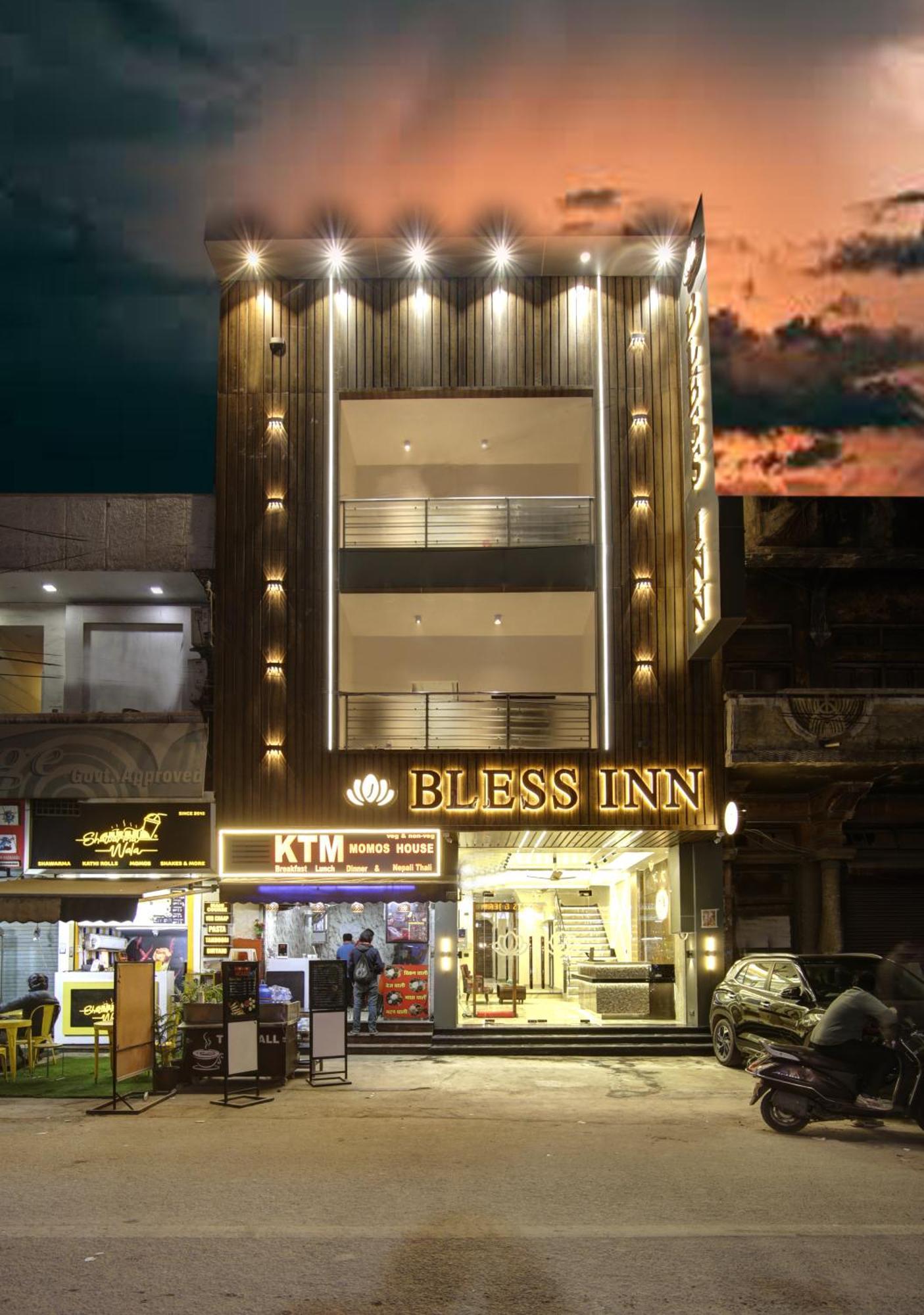 Bless Inn - Near Connaught Place New Delhi Bagian luar foto
